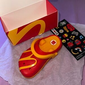 BNITB mcDonald’s Crocs keychains highly collectible, sold out everywhere! Croc 4